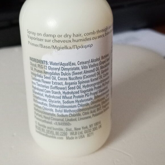 Bumble and bumble Hairdresser's Invisible Oil Protective Primer 2oz NEW - Picture 3 of 6